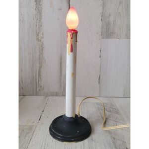 Halloween candle blood drip light up scary prop decor